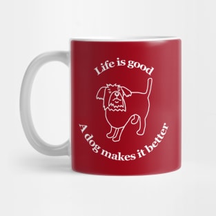 An Animals Quote A Dog Makes it Better Mug